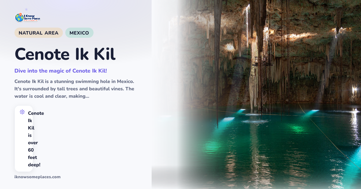 Cenote Ik Kil
