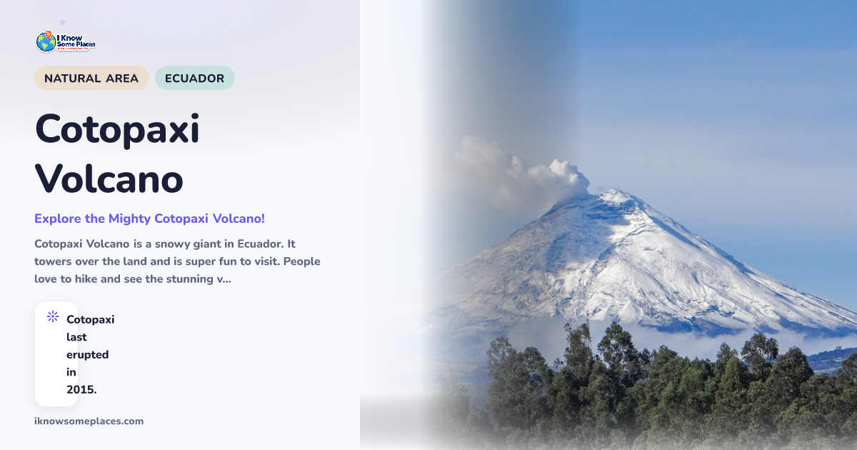 Cotopaxi Volcano