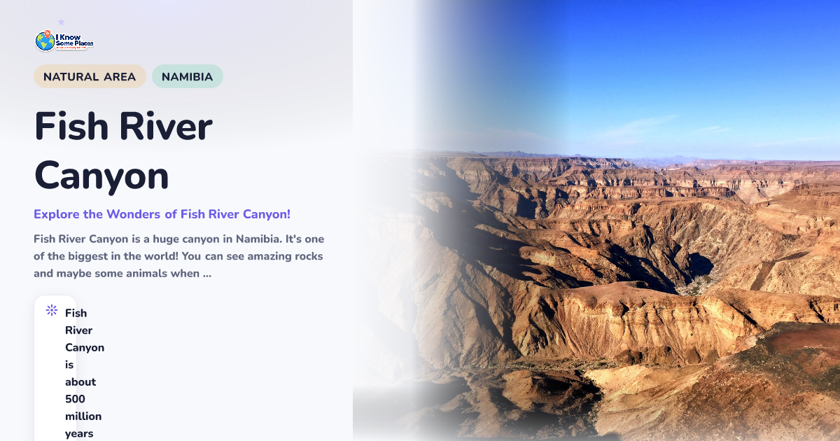 Fish River Canyon