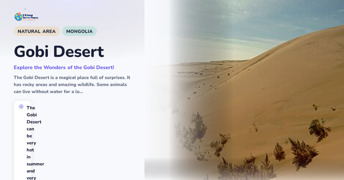 Gobi Desert