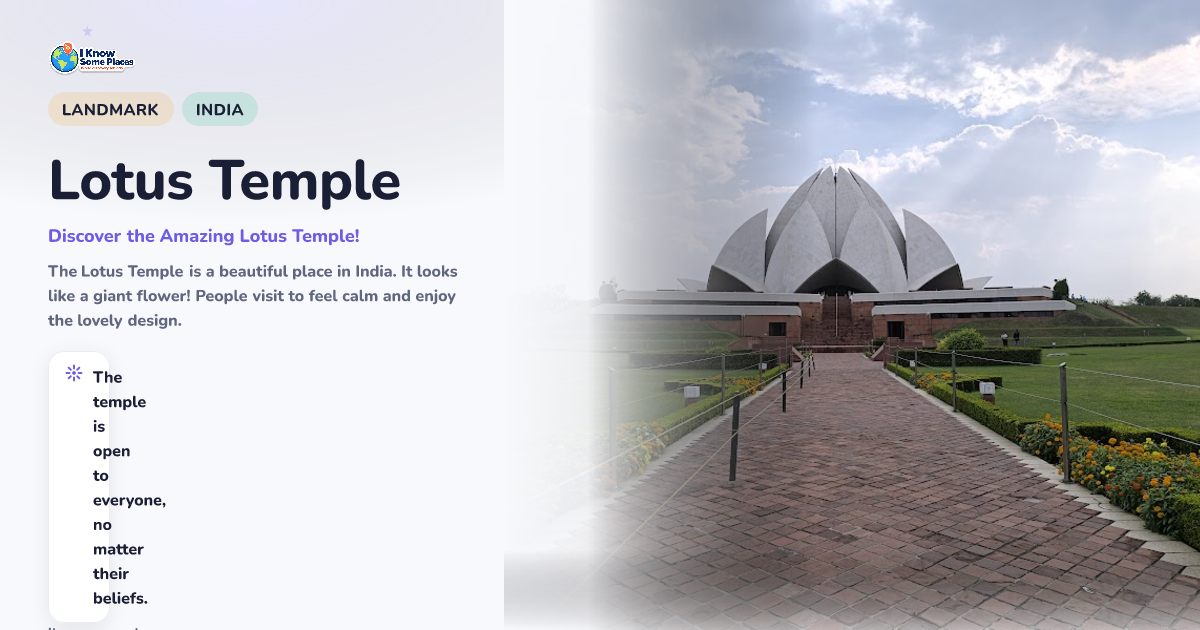 Lotus Temple