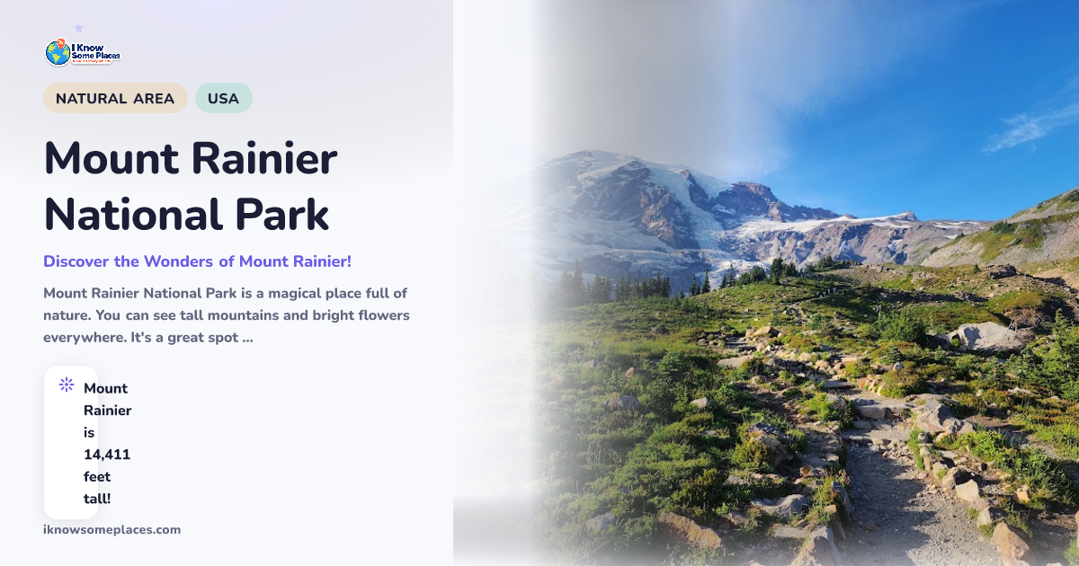 Mount Rainier National Park