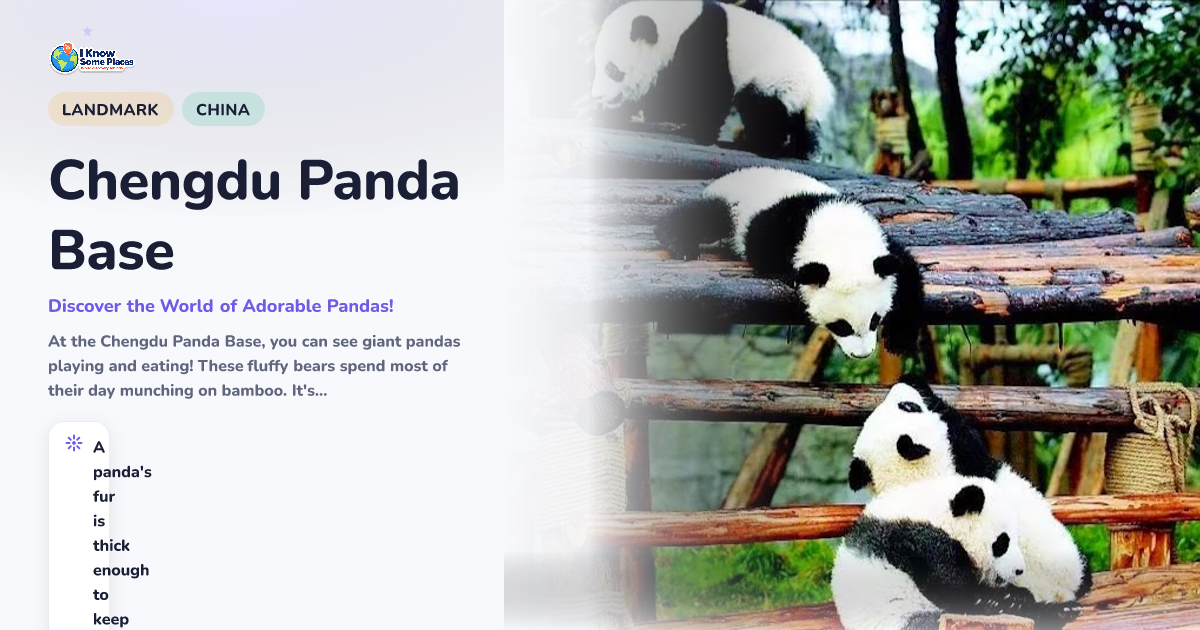 Chengdu Panda Base