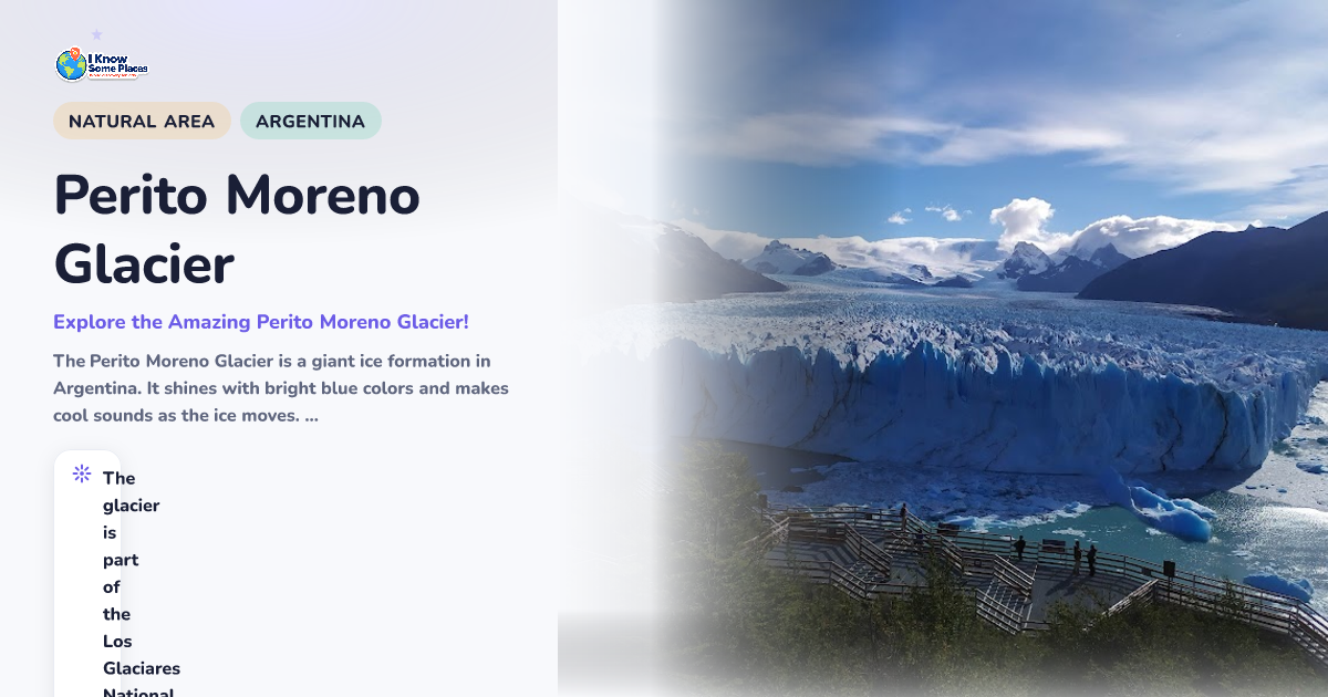 Perito Moreno Glacier
