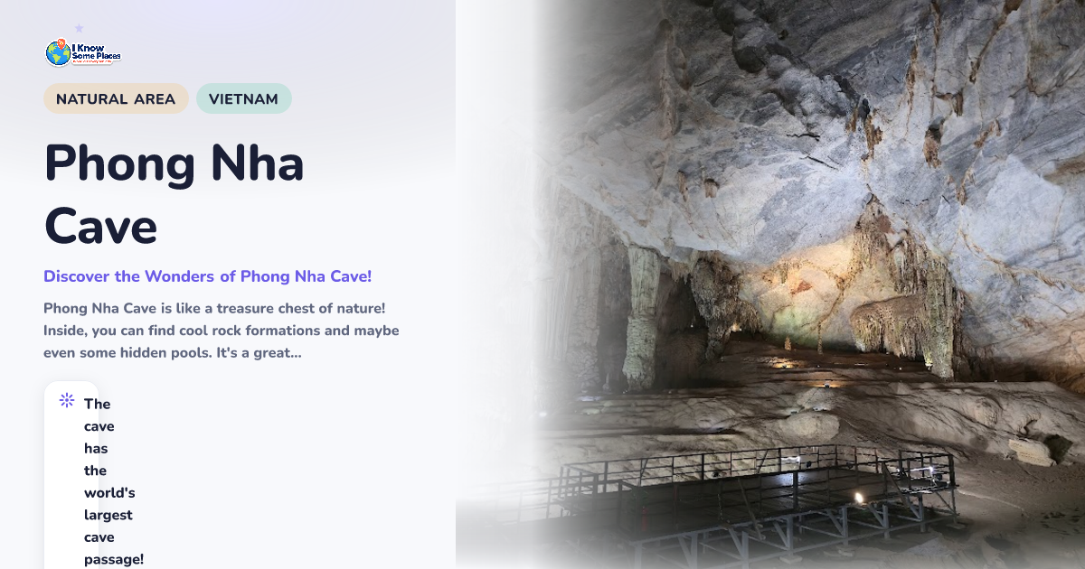 Phong Nha Cave