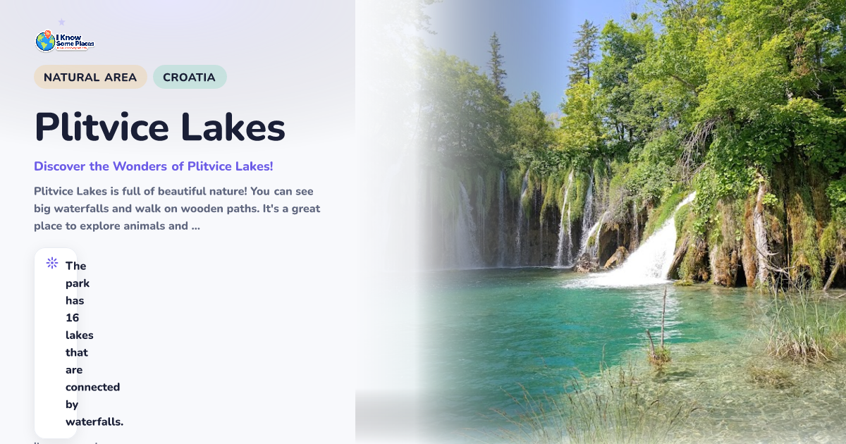 Plitvice Lakes