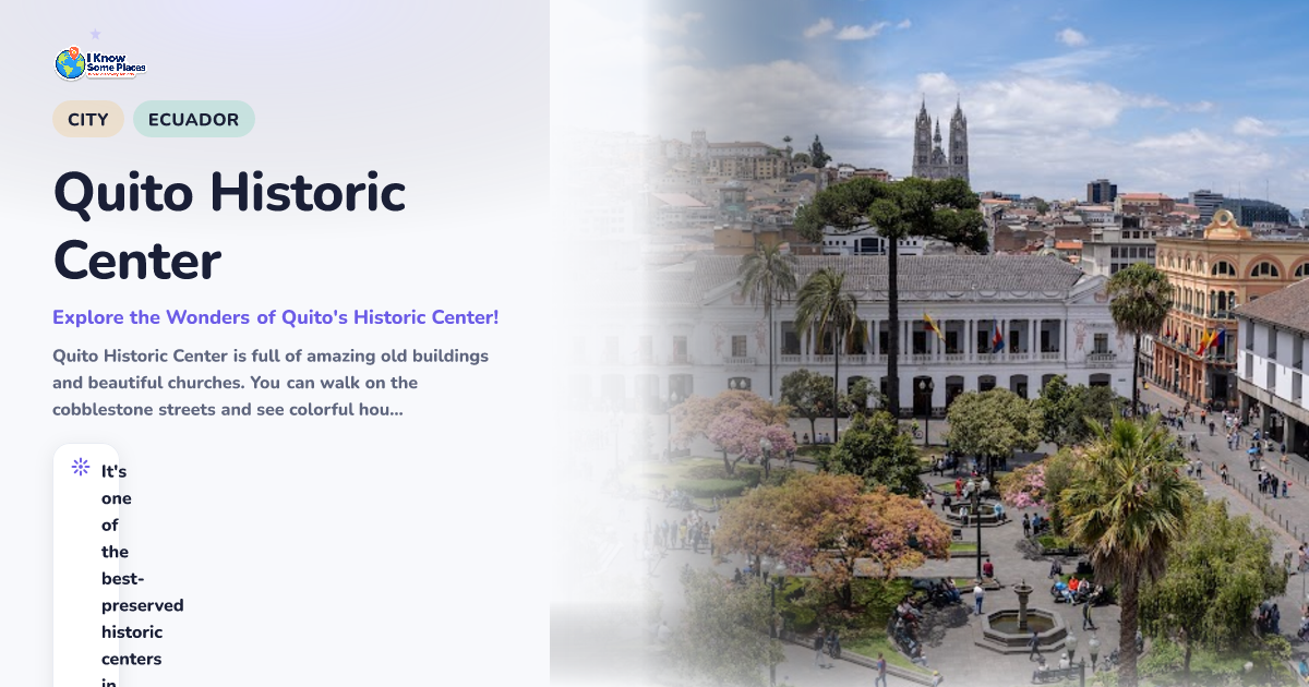 Quito Historic Center