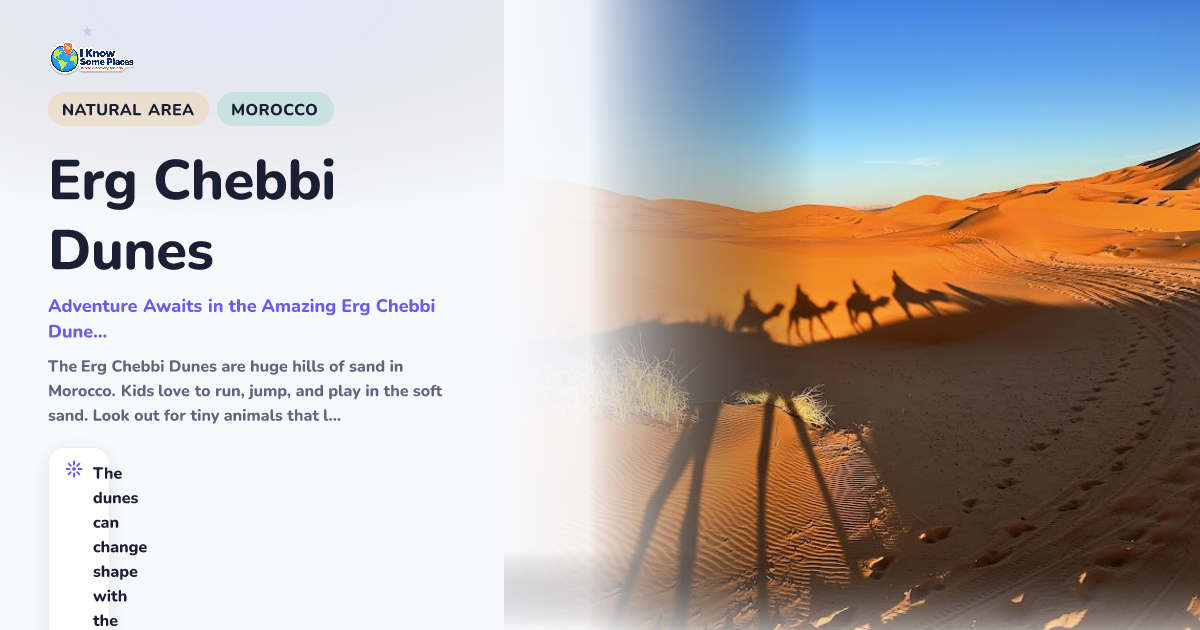 Erg Chebbi Dunes