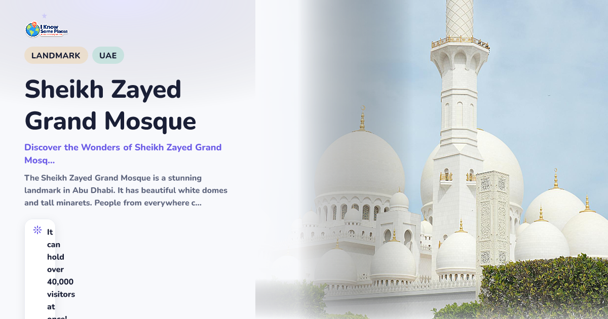 Sheikh Zayed Grand Mosque