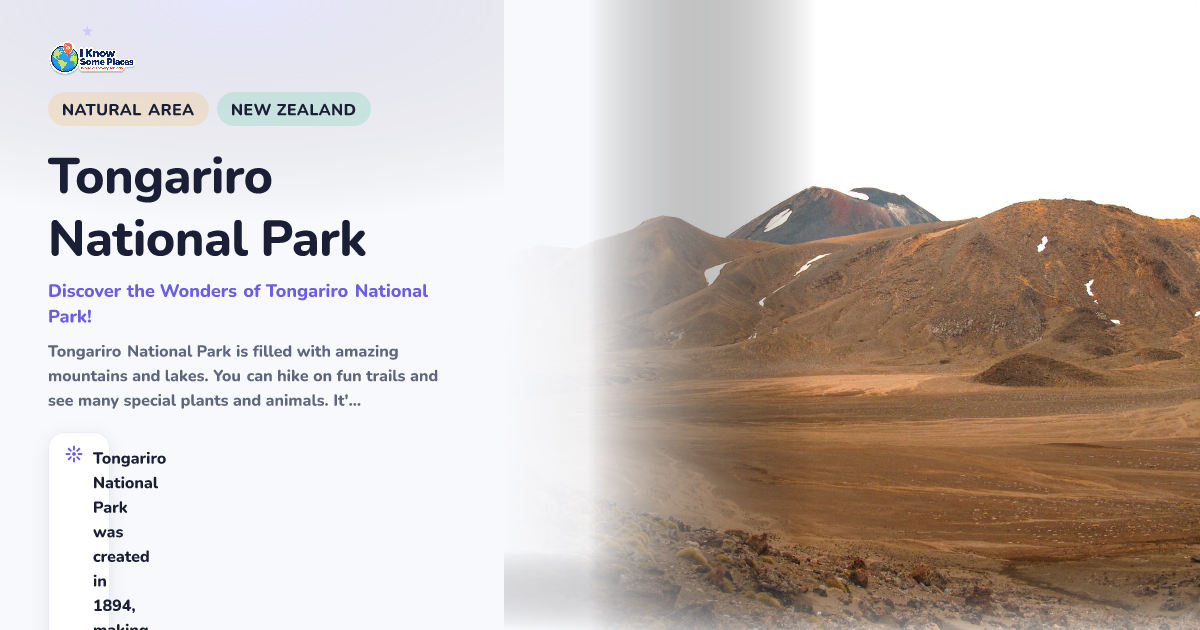 Tongariro National Park
