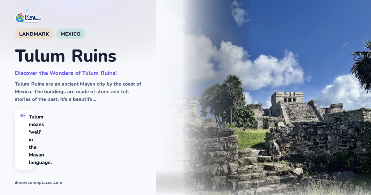 Tulum Ruins