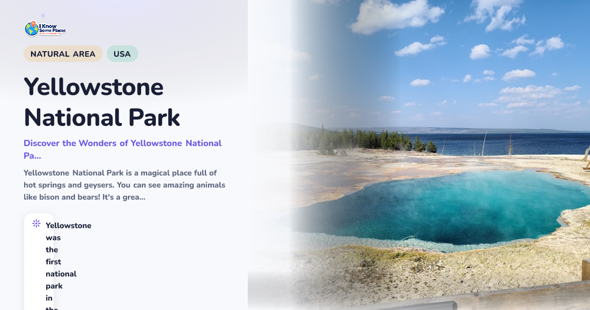 Yellowstone National Park